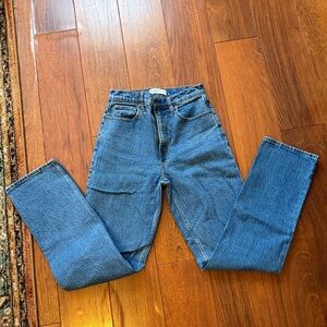 Abercrombie & Fitch 90s Ultra High-Rise Straight Jeans